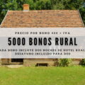 Venta sin botón de pago: 5000 Bonos Rurales para impulsar tu negocio