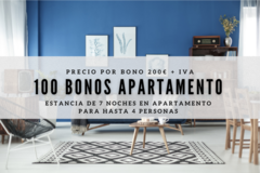 Venta sin botón de pago: 100 Bonos Apartamento: El incentivo perfecto para tu empresa
