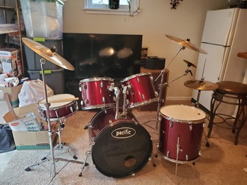 Selling with online payment: Pacific Complete Drum Set
