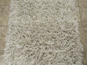 Buy Now: Shag Rugs 2' x 6' Runners Cream High Pile Nice and Fluffy 