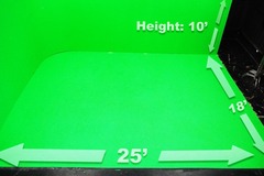 Rental - Per Day: STAGE D - GREENSCREEN