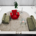 Rental - Per Day: STAGE D - TALK SHOW SET