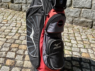 verkaufen: Golfbag von Mizuno, Farbe Rot/Schwarz - neuwertig -