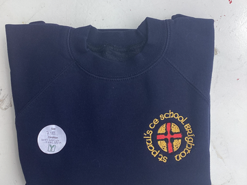 Selling With Online Payment: St Paul's Sweatshirts 7/8 Years 30"
