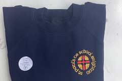 Selling With Online Payment: St Paul's Sweatshirts 7/8 Years 30"