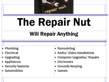 Offering: The Repair Nut to the rescue - Corpus Christi, TX