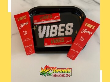  : "Complete Vibe Kit: 1 Vibe Rolling Tray, 2 Vibe Rolling Papers,