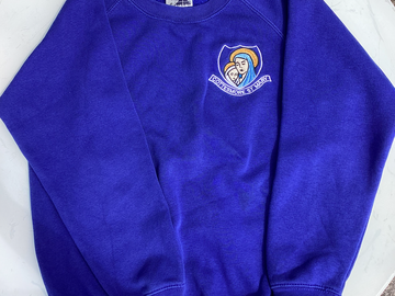 Selling With Online Payment: St Mary's Sweatshirt 9-10 yrs