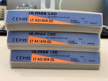 Nieuwe apparatuur: Cerec Blokken Ivoclar