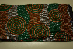 For Sale: West African-Batik Wax Print fabric 5-6 yards