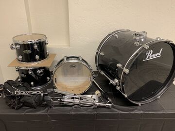Selling with online payment: Pearl Center Stage 5-Piece Drum Set Black
