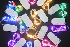 Buy Now: 100pcs 1m Mixed Color Copper Wire LED Light String