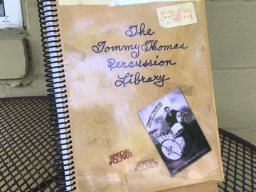 Selling with online payment: Tommy Thomas Percussion Library - 334 page wire spiral bound book