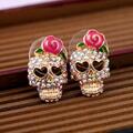 Comprar ahora: 120pairs Halloween Rose Skull Earrings