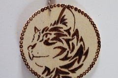 Vente au détail: Décoration en bois "Le chat"