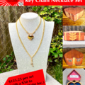 Selling with online payment: Double Wrap PadLock & Key Chain Necklace - A fundraiser product