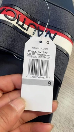 (47) Nautica Flip Flops MSRP $ 1,560.00