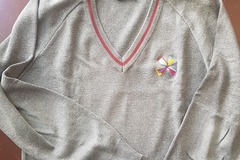 Selling With Online Payment: Blatchington Mill school jumper.  Slightly worn out on one sleeve