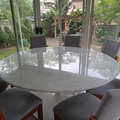 Individual Seller: Gorgeous carrara marble dinning table