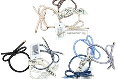 Comprar ahora: Assorted 3-Pack Lokks Elastic Hair Band Ties With Bow Set – Only 