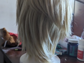 Selling with online payment: Shaggy Generic Light Blonde Wig