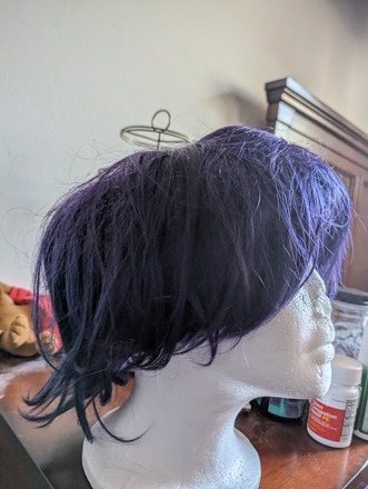 Violet Purple Bob Wig