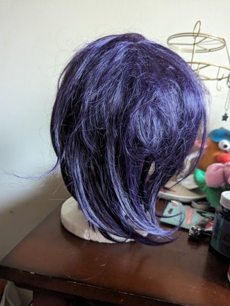 Violet Purple Bob Wig
