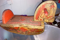 Selling with online payment: Vintage mini rocking horse