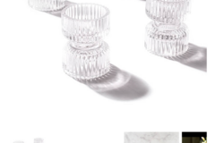 Selling: Glass tea light holder 