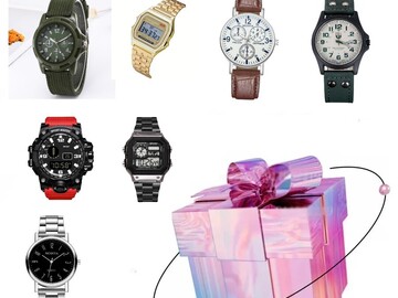 Buy Now: 40 Pcs Fashion Men's Watch Mystery Box Surprise Gift