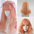 In Search Of: Peach/Coral pink medium wig