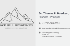 Service: Rock Hill Resources - Subsurface Consulting