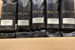 Buy Now:  ☕20 BAGS Peets Coffee House Blend(Dark Roast WHOLE BEAN 16oz Ro