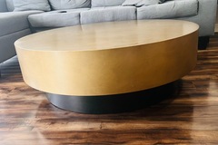 Individual Seller: Sunpan - Bernaby Coffee Table in Antique Brass Finish