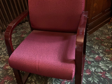 Selling with online payment: Reception Chair - Maroon