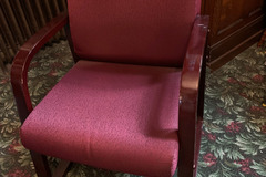 Selling with online payment: Reception Chair - Maroon