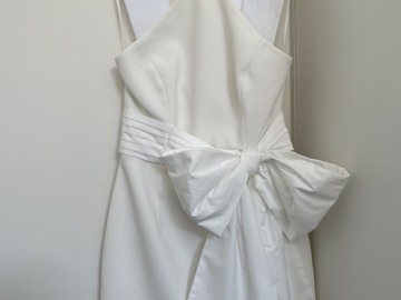Selling: Rebecca Vallance Grace Bow Mini Dress White 8 
