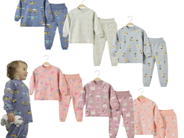 Buy Now: Children Sleep & Play 2-Piece Cotton Bodysuit Sleeper - 100 Set