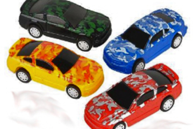 3.50" Classic Pull Back Cars (271 Pieces)