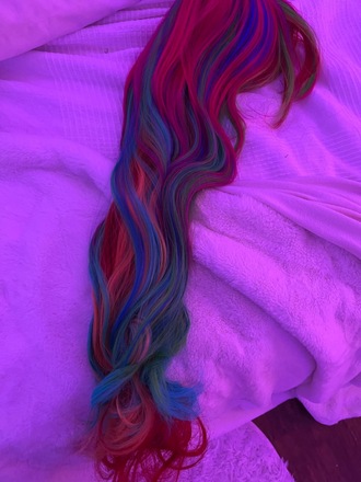 Rainbow Wig