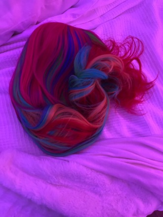 Rainbow Wig