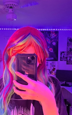 Rainbow Wig