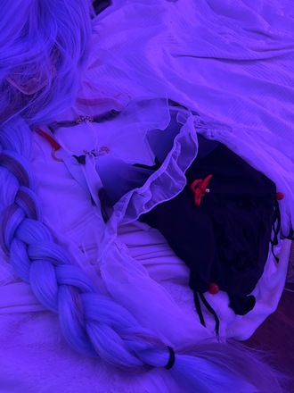 Shenhe Bathing Suit Genshin Impact + wig