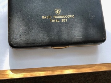Selling with online payment: American Optical basic microscopic trial set