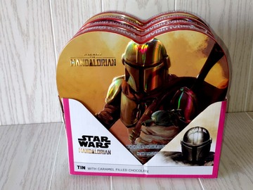 Buy Now: Star Wars The Mandalorian Case of (4) LARGE Tins - Chocolate
