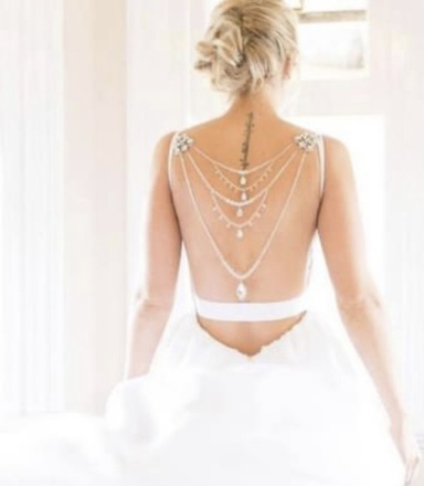 Back necklace wedding dress discount