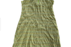 Comprar ahora: 8 Dresses NWT Womens Wild Fable Green Sleeveless Striped Collare