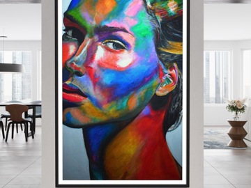 Sell Artworks: Rainbow Woman