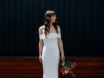Selling: Australian made, fit and flare LOVE YOU MORE wedding dress
