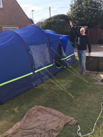 Berghaus air 6 inflatable cheap tent